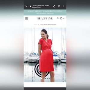 Seraphine Woven Maternity Dress